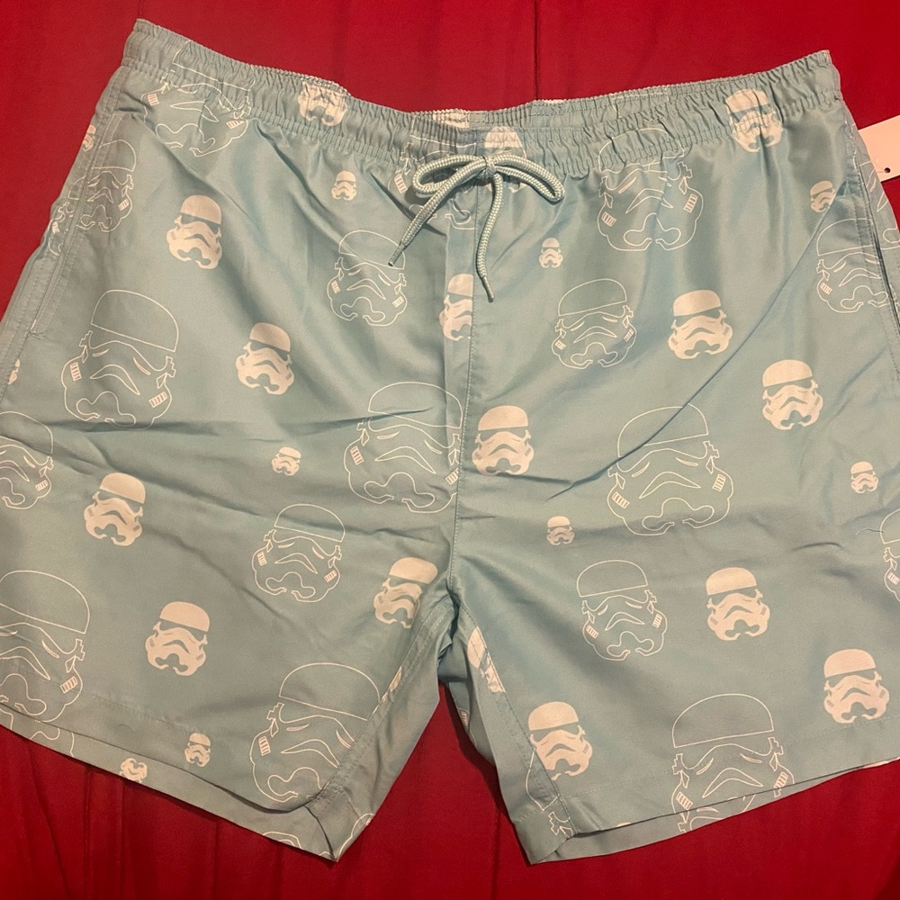 Bioworld Star Wars Stormtrooper Swim Trunks